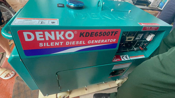 Máy phát điện chạy dầu Denko KDE6500TF (5 KVA) - META.vn