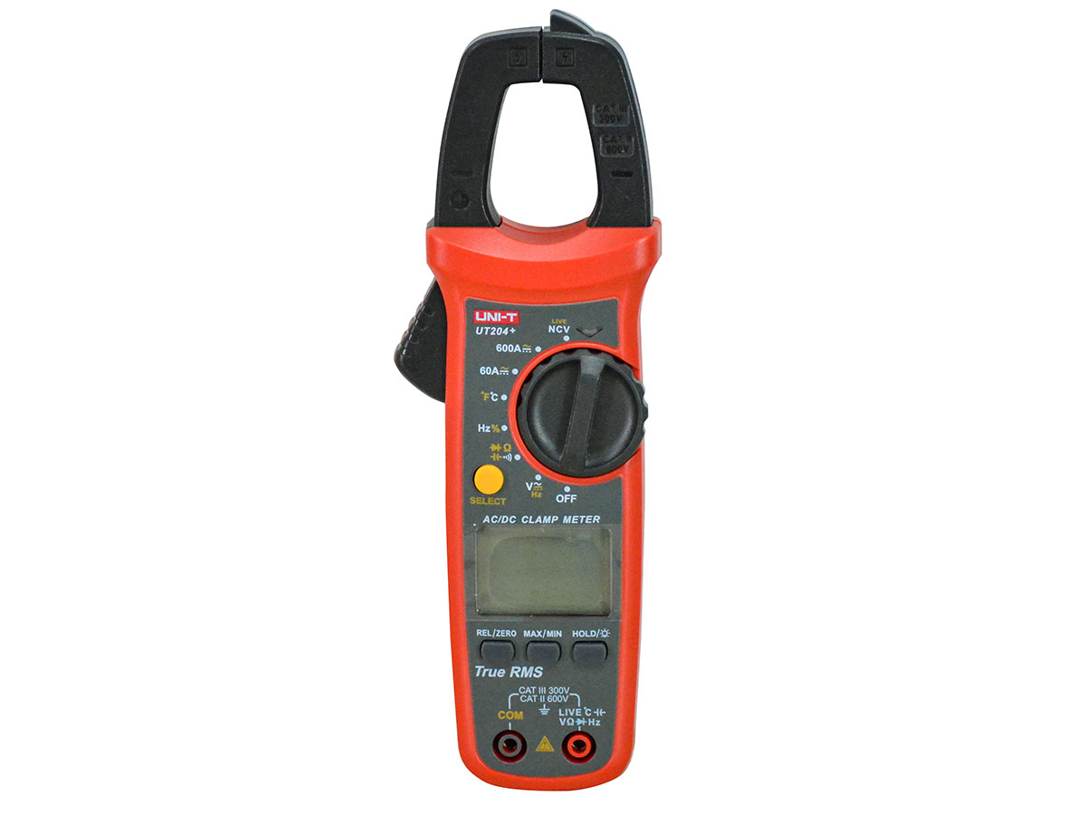 Ampe kìm UNI-T UT204 (AC/DC 600A,True RMS)