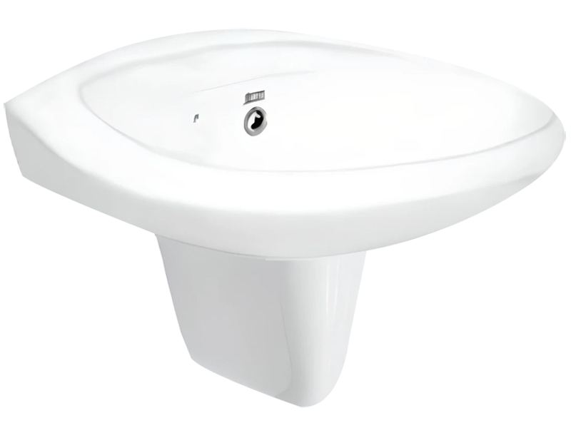 Chậu rửa American Standard 1 lỗ VF-0969 Casablanca chân treo VF-0912 (WT-01)