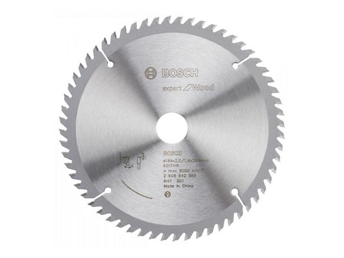 Lưỡi cưa gỗ Bosch 2608642985 (184 x 25.4 x T60)