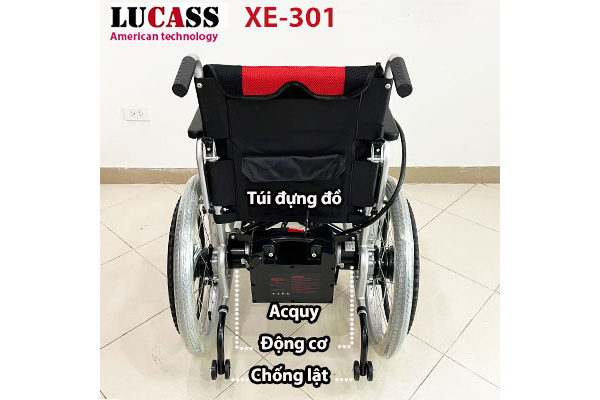 Xe lăn điện Lucass XE-301