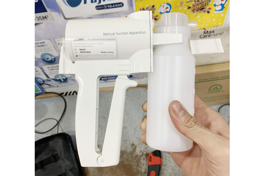 Máy hút dịch bóp tay Yuwell 7B-1