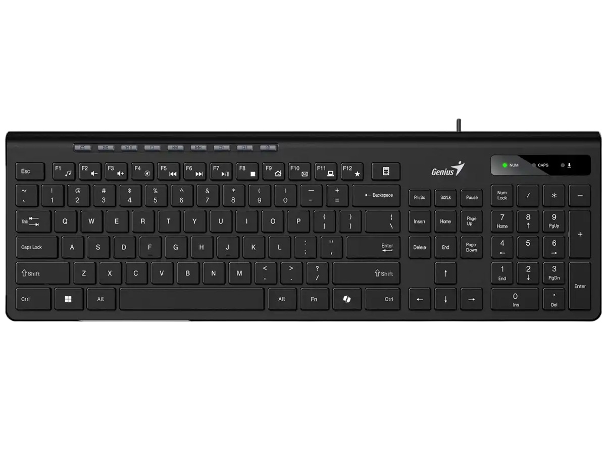 Bàn phím có dây thông minh Genius Slimstar 230