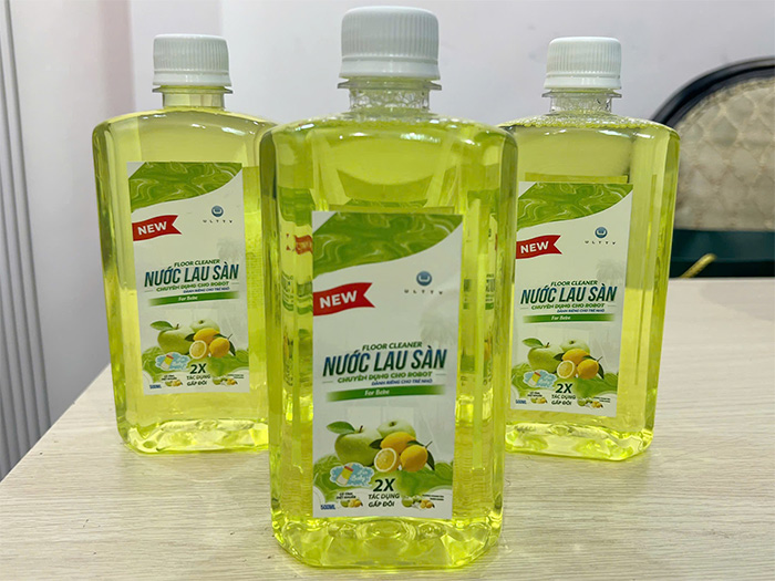 Nước lau sàn chuyên dụng cho robot lau nhà