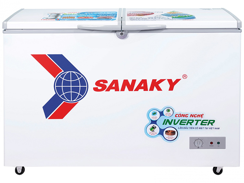 Tủ đông 1 ngăn 2 cánh Inverter Sanaky VH-3699A3 270 lít