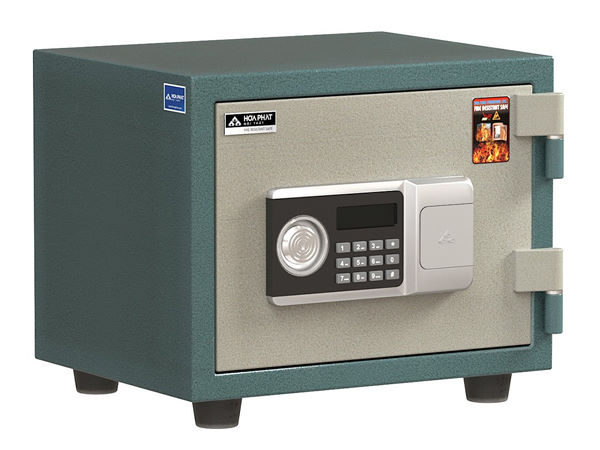 Két sắt chống cháy Hòa Phát KS35NDT (khóa chìa và khóa điện tử)
