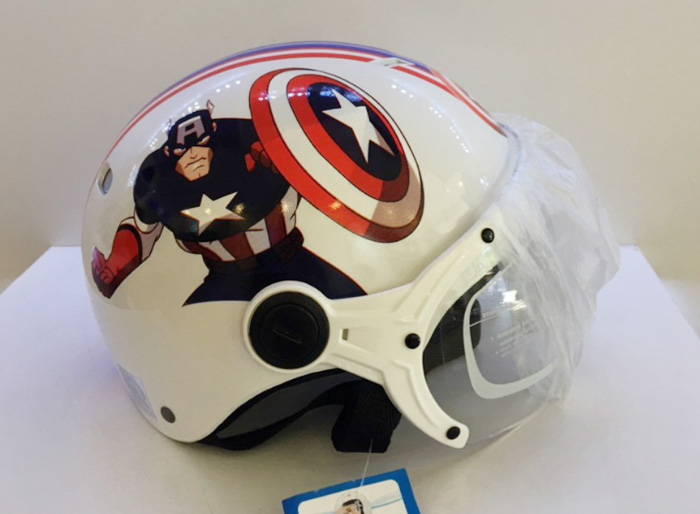 Mũ bảo hiểm Protec Kitty S 2 màu KSWFK1 (có kính)