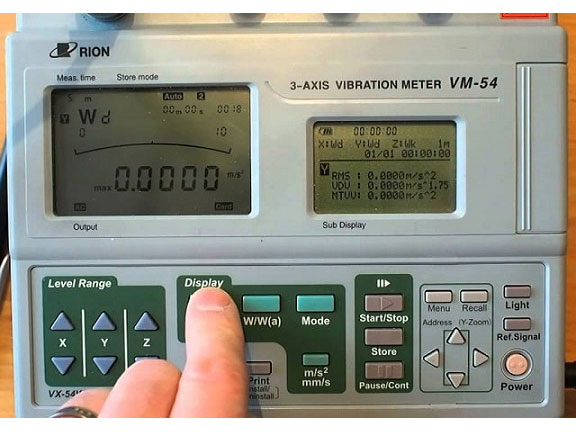 What Is Rion Rung Máy đo độ rung 3 chiều Rion VM-54 - META.vn