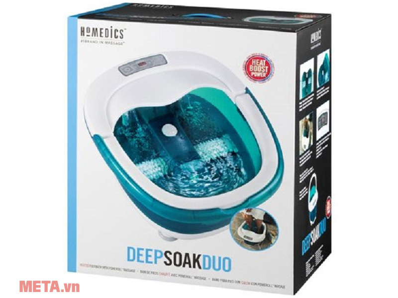 Bồn ngâm chân cao cấp con lăn tự động HoMedics FB-650