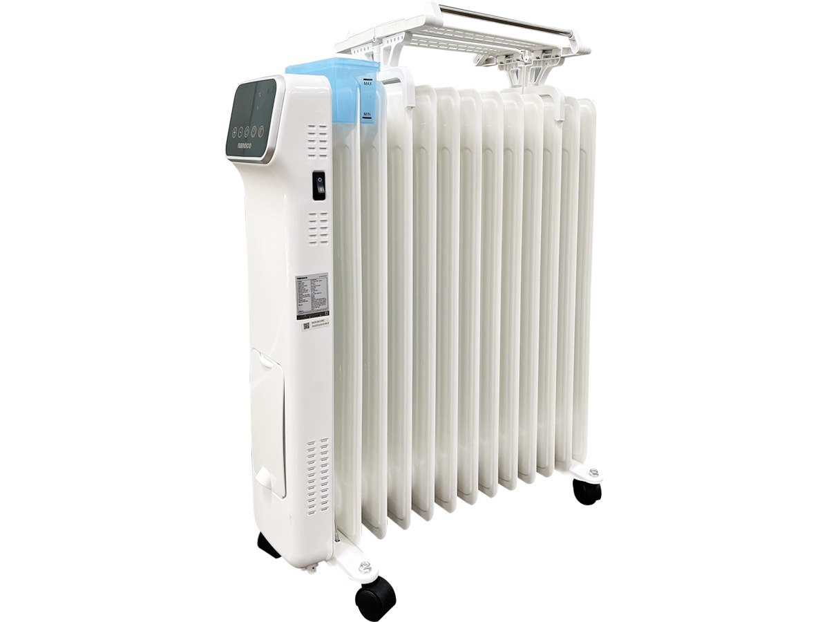 Máy sưởi dầu cảm ứng Nanoco NOH2614RC (2600W, 13 thanh, điều khiển từ xa)