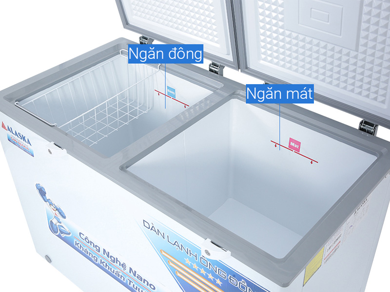 Tủ đông Alaska BCD-4568C