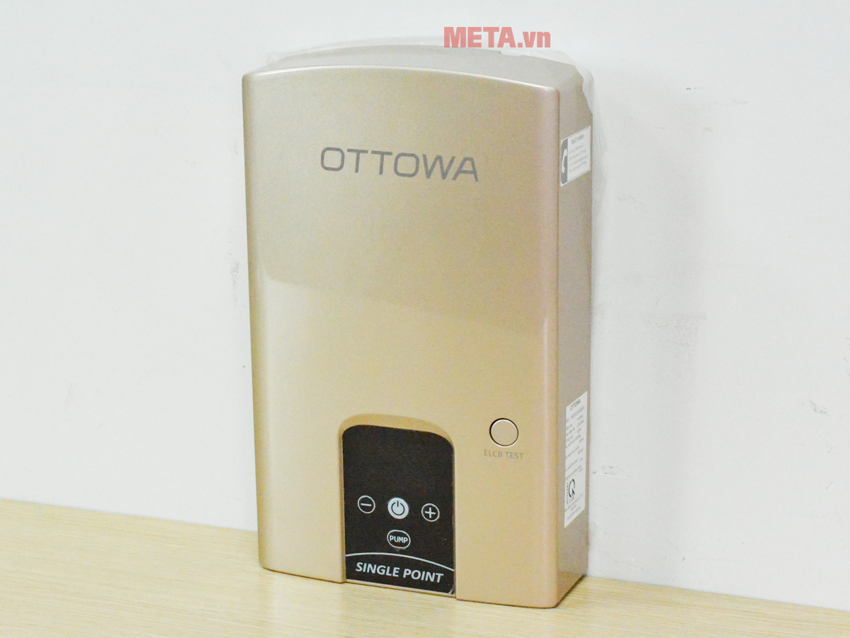 Máy nước nóng trực tiếp có bơm trợ lực OTTOWA TH45P02