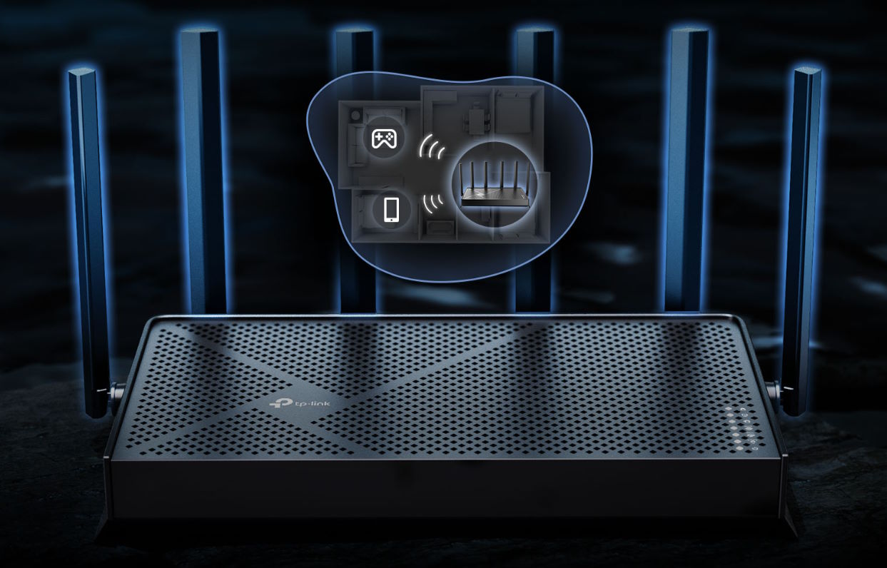Thiết bị Router 3 băng tần WiFi 7 TP-Link Archer BE600 - META.vn