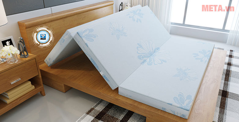 Nệm bông ép Kim Cương Acness dày 9cm