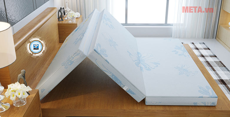 Nệm bông ép Kim Cương Acness dày 9cm