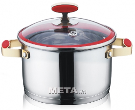 Xoong inox 304 Red Velvet 20cm 2355268