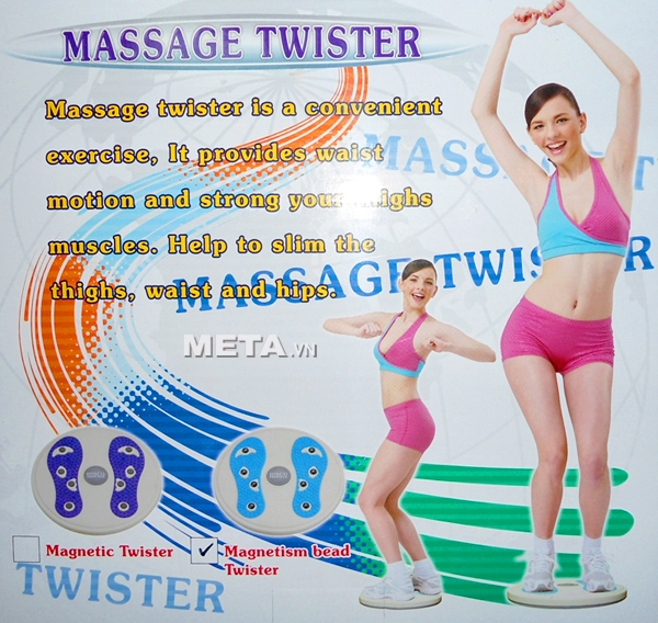 Máy tập xoay eo Royal 707