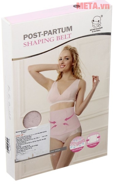 Gen nịt bụng cho mẹ sau sinh size M Kuku S7508A