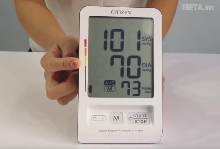 Máy đo huyết áp bắp tay Citizen CH-456