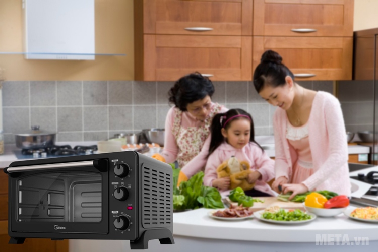 Lò nướng Midea MEO-25EX1 25 lít