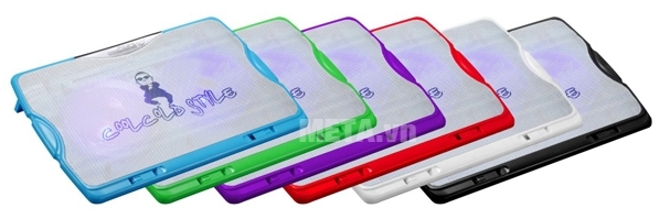 Đế tản nhiệt COOLCOLD Elegant Ice 2 Pop - K22 Pop (2 quạt)