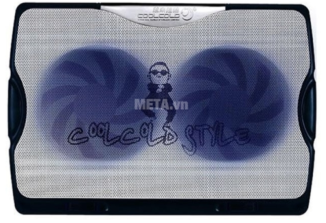 Đế tản nhiệt COOLCOLD Elegant Ice 2 Pop - K22 Pop (2 quạt)