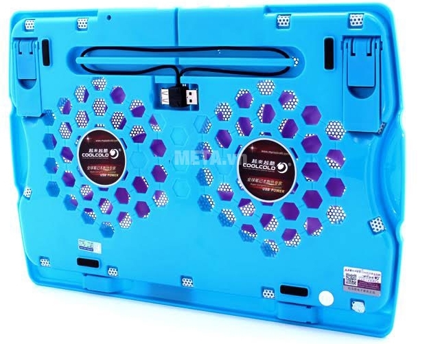 Đế tản nhiệt COOLCOLD Elegant Ice 2 Pop - K22 Pop (2 quạt)