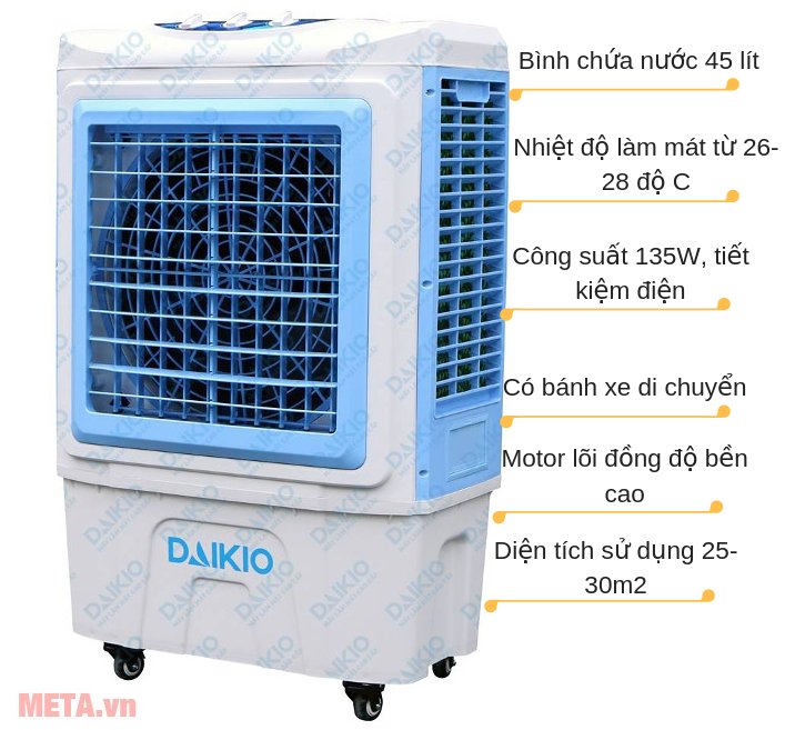 Máy làm mát không khí Daikio DK-5000C (DKA-05000C)