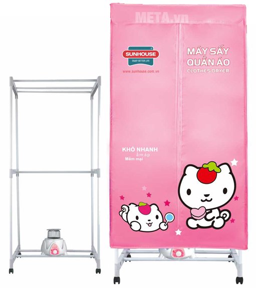 Tủ sấy quần áo vuông
