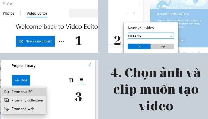 Chèn văn bản video