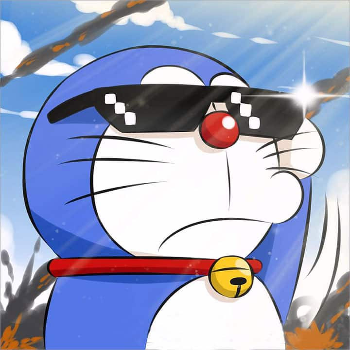 hình nền mát mẻ doraemon